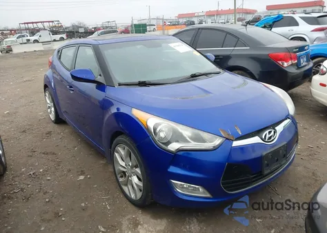 2013 Hyundai Veloster Base W/Black z USA, uszkodzony, nr VIN KMHTC6AD0DU162293